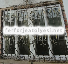 Ferforje Pencere Çeşitleri 16