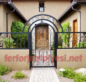 Ferforje Bahçe Kapısı 03
