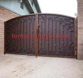 Ferforje Bahçe Kapıları 09