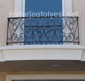 Ferforje Balkon Korkulukları 01