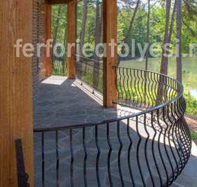 Ferforje Balkon Korkulukları 03
