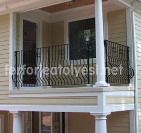 Ferforje Balkon Korkulukları 06