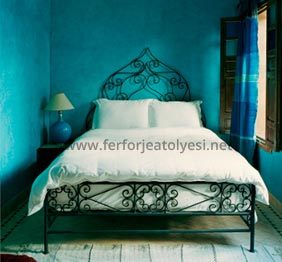 Ferforje Yatak Başlık 109